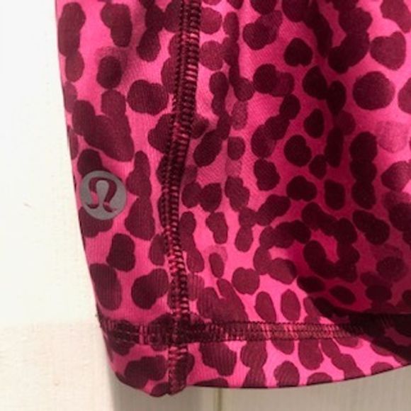Lululemon Pink Activewear Shorts Sports Size 6 - Picture 3 of 5